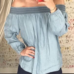 Off the shoulder top